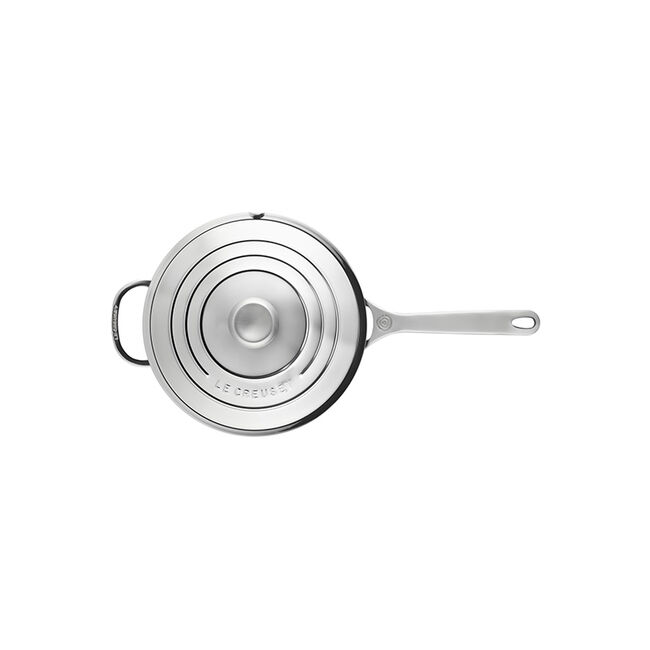 Signature Stainless Steel Saucier Pan, view 6